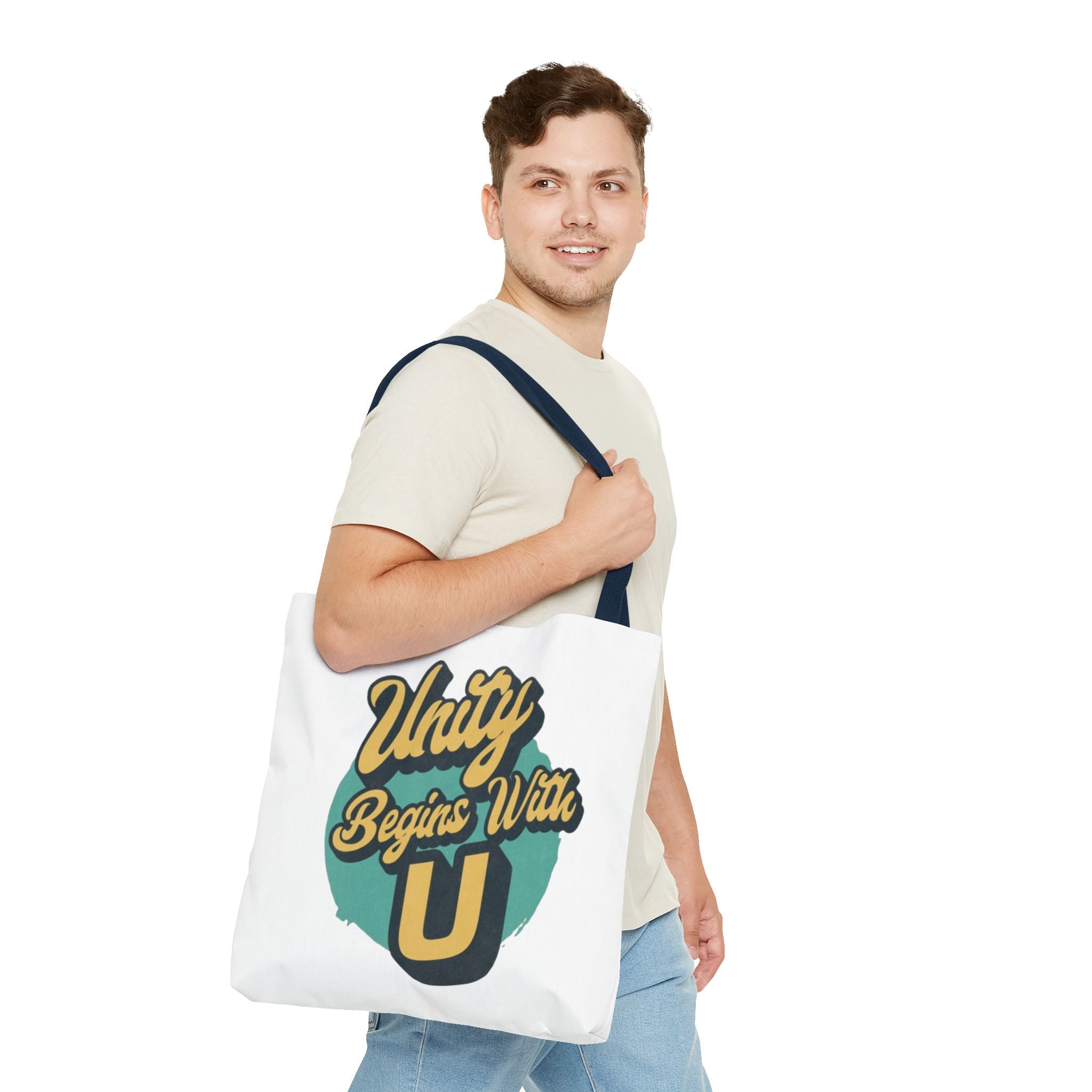 Unity Begins With U Design Tote Bag