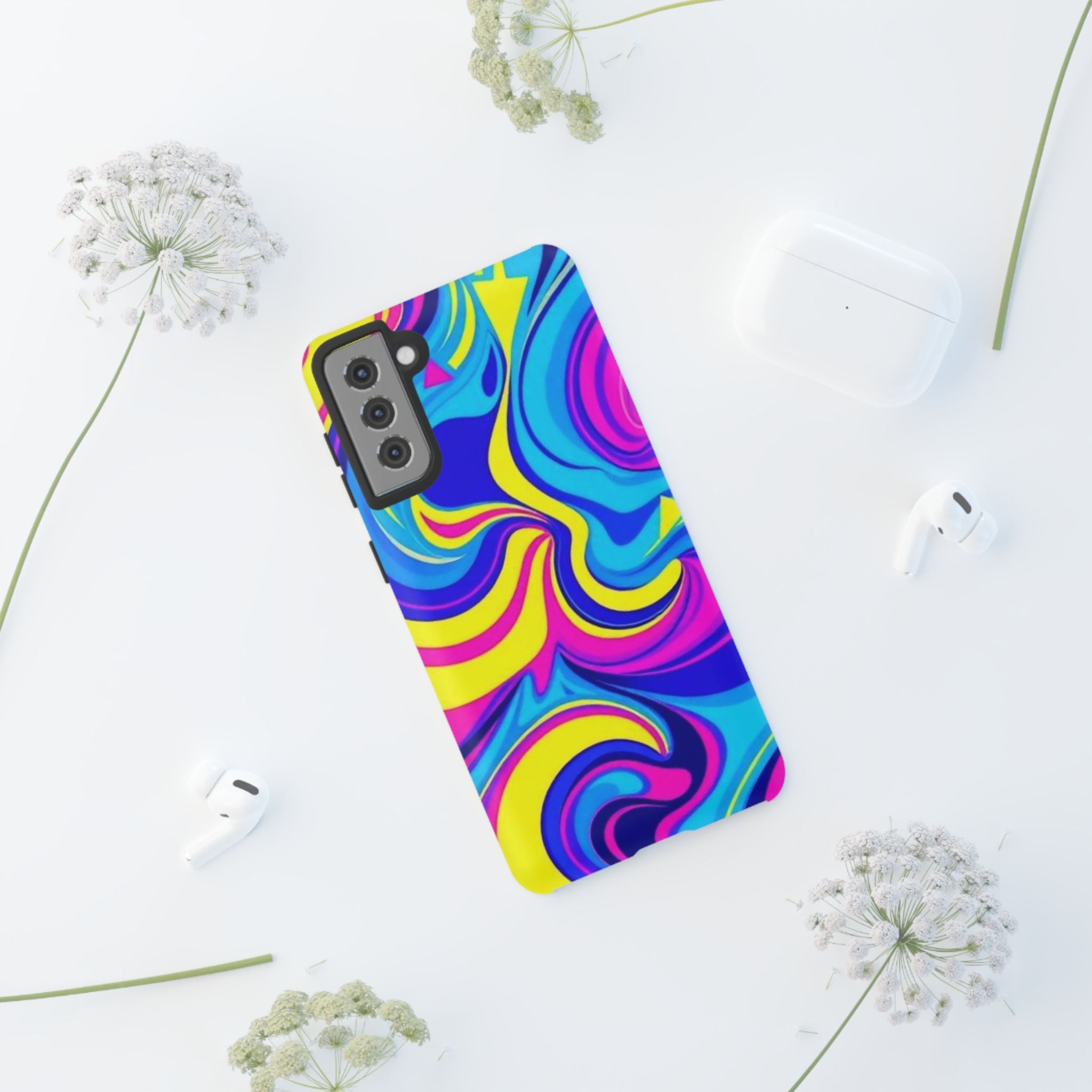 Psychedelic Swirl Tough Case for Android
