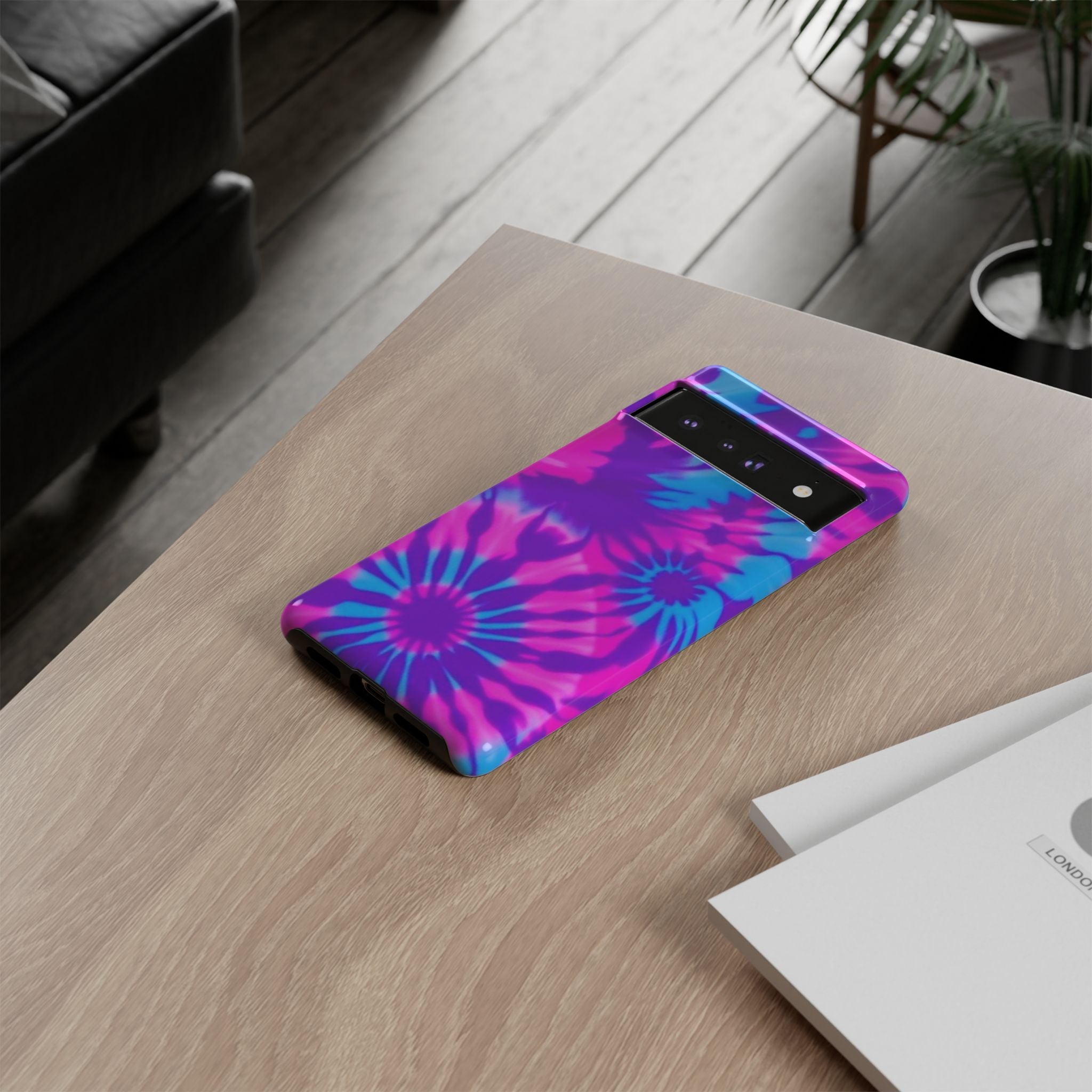 Tie-Dye Floral Tough Case for Android