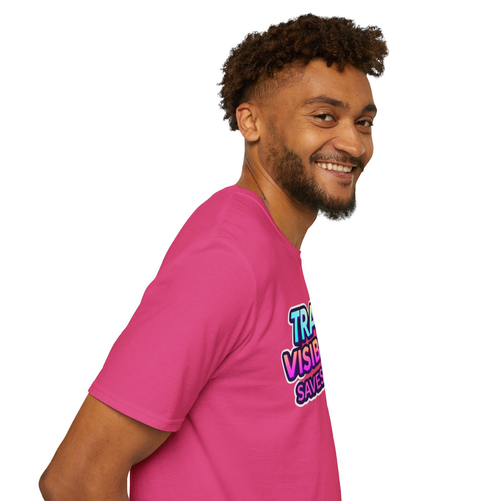 Trans Visibility Saves Lives Statement T-shirt
