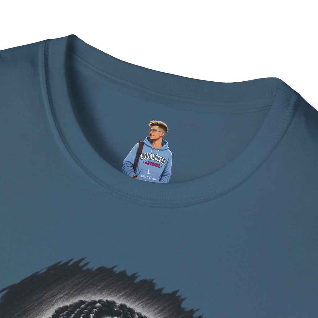 Smiling Portrait Front - In Memory of Pierre Damas Bel T-Shirt