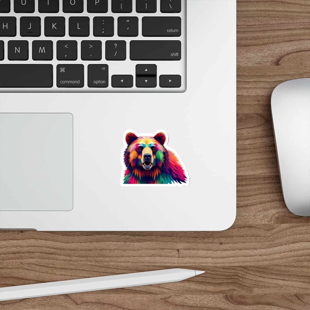 Die-Cut Stickers - Pride Bear
