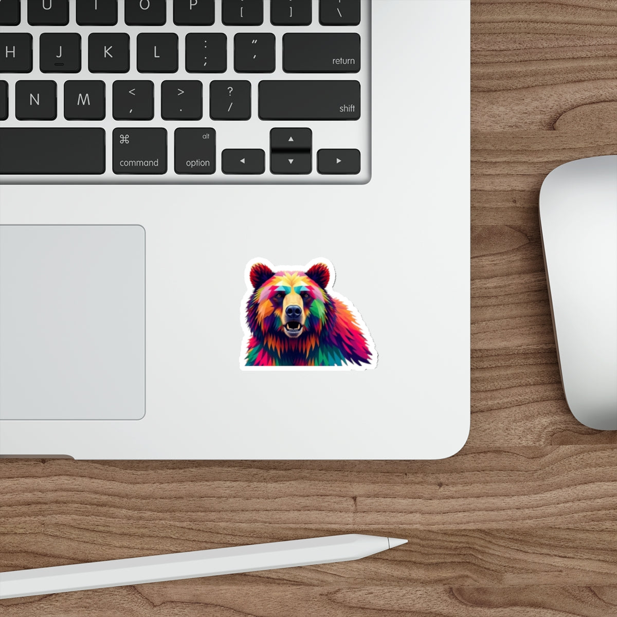 Die-Cut Stickers - Pride Bear