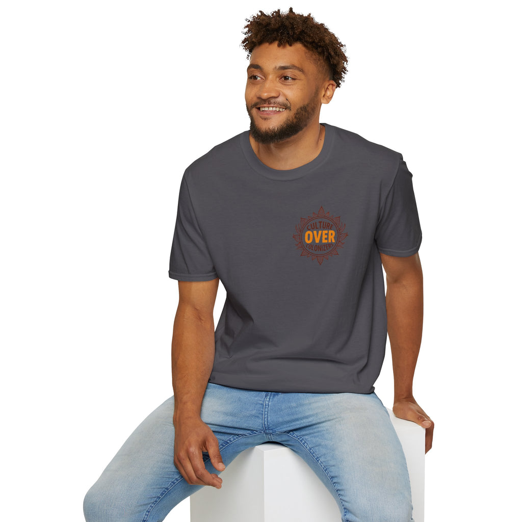 Culture Over Colonizers Unisex Softstyle T-Shirt