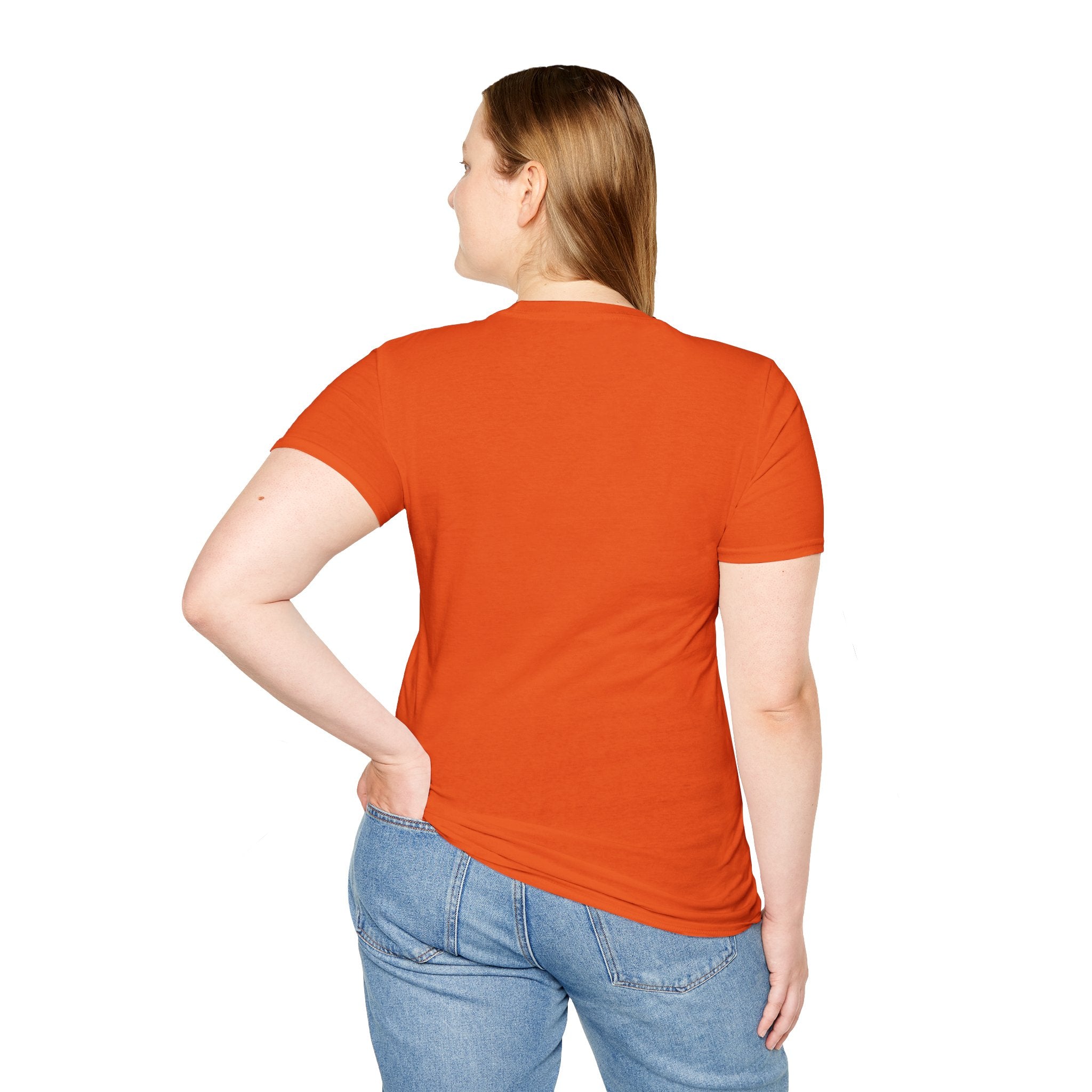 Unisex Softstyle T-Shirt - Love Costs Nothing, Give It Away Floral Peace Design