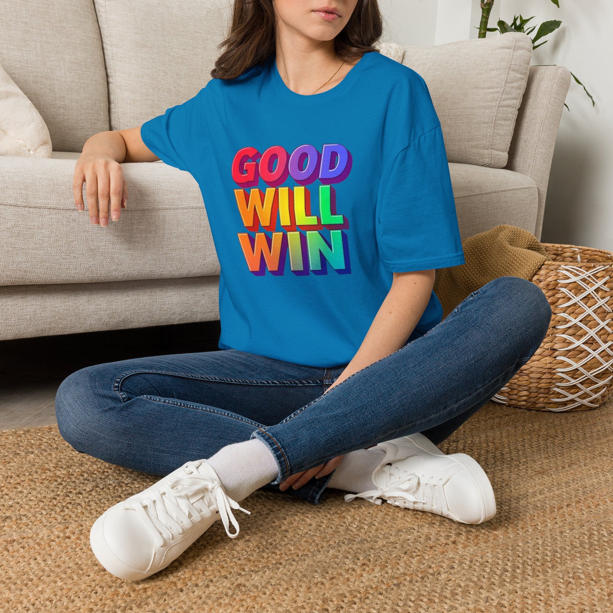 Rainbow Good Will Win T-shirt