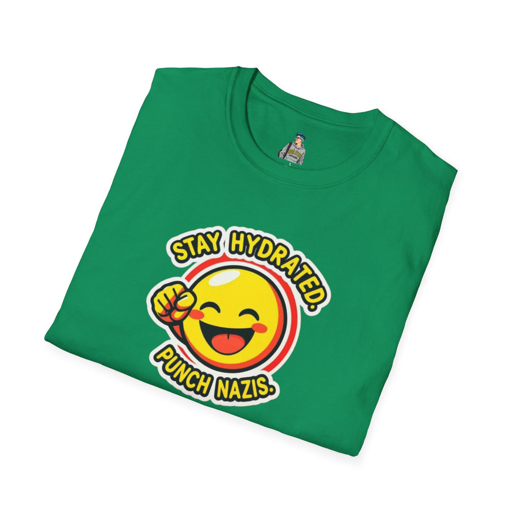 Stay Hydrated, Punch Nazis T-Shirt
