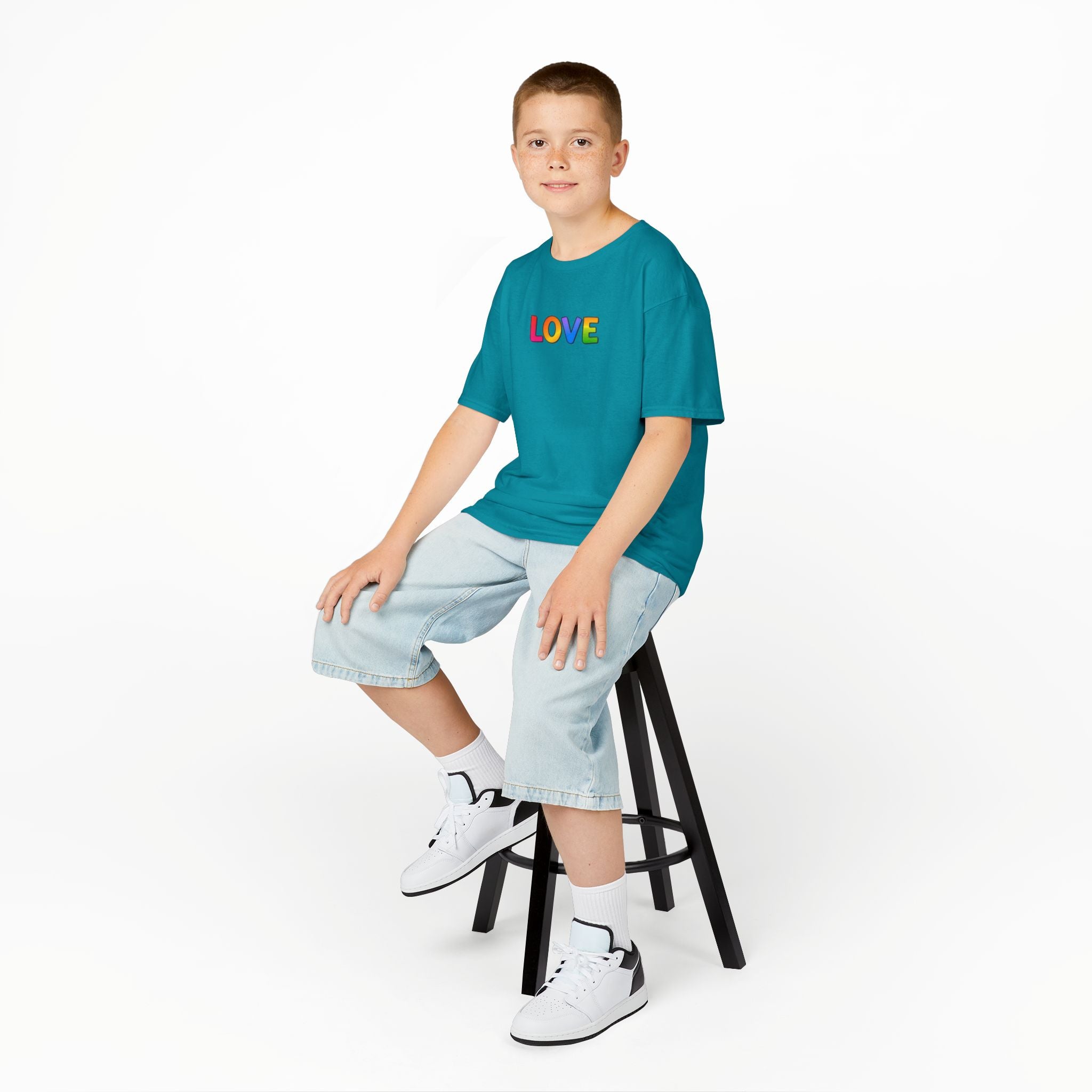 LOVE Logo Kids Heavy Cotton Tee