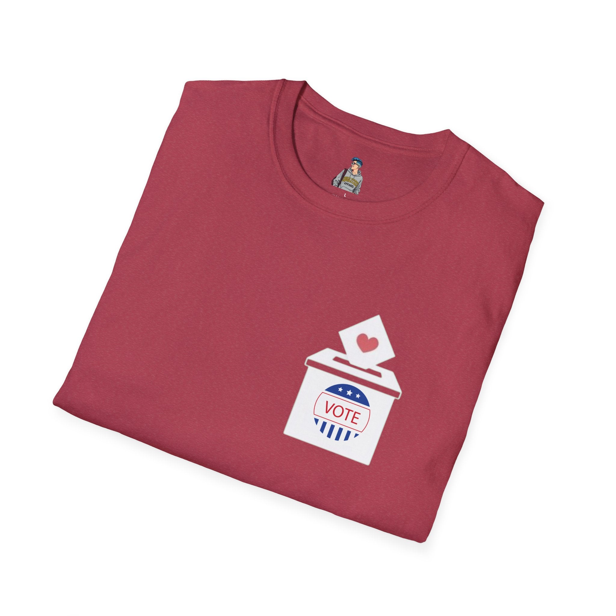 Vote with Your Heart Unisex Softstyle T-Shirt