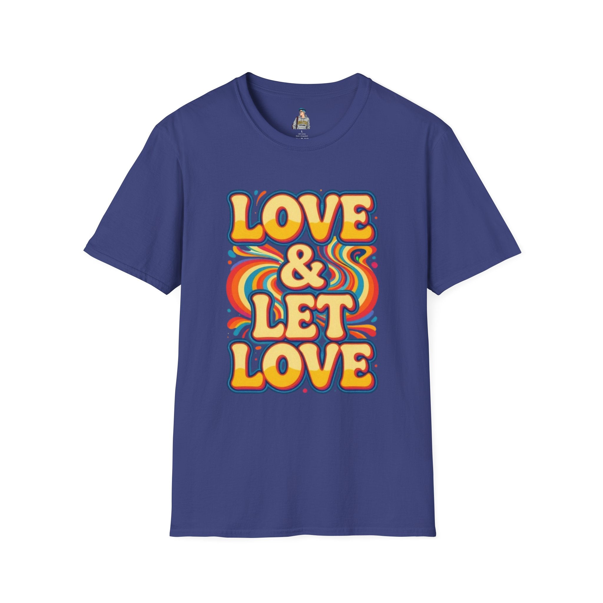 Love & Let Love Retro T-Shirt