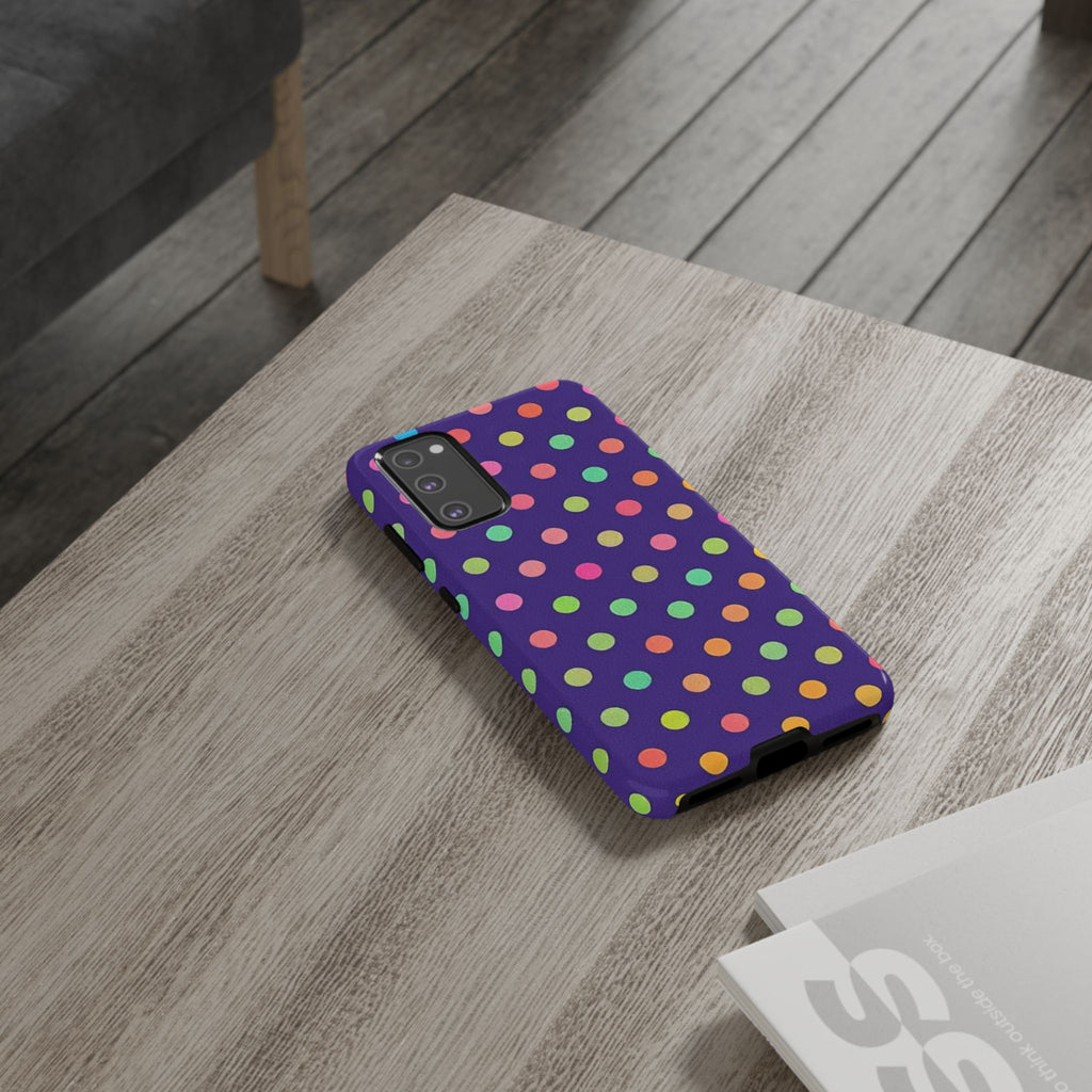 Colorful Polka-Dot Tough Case for Android
