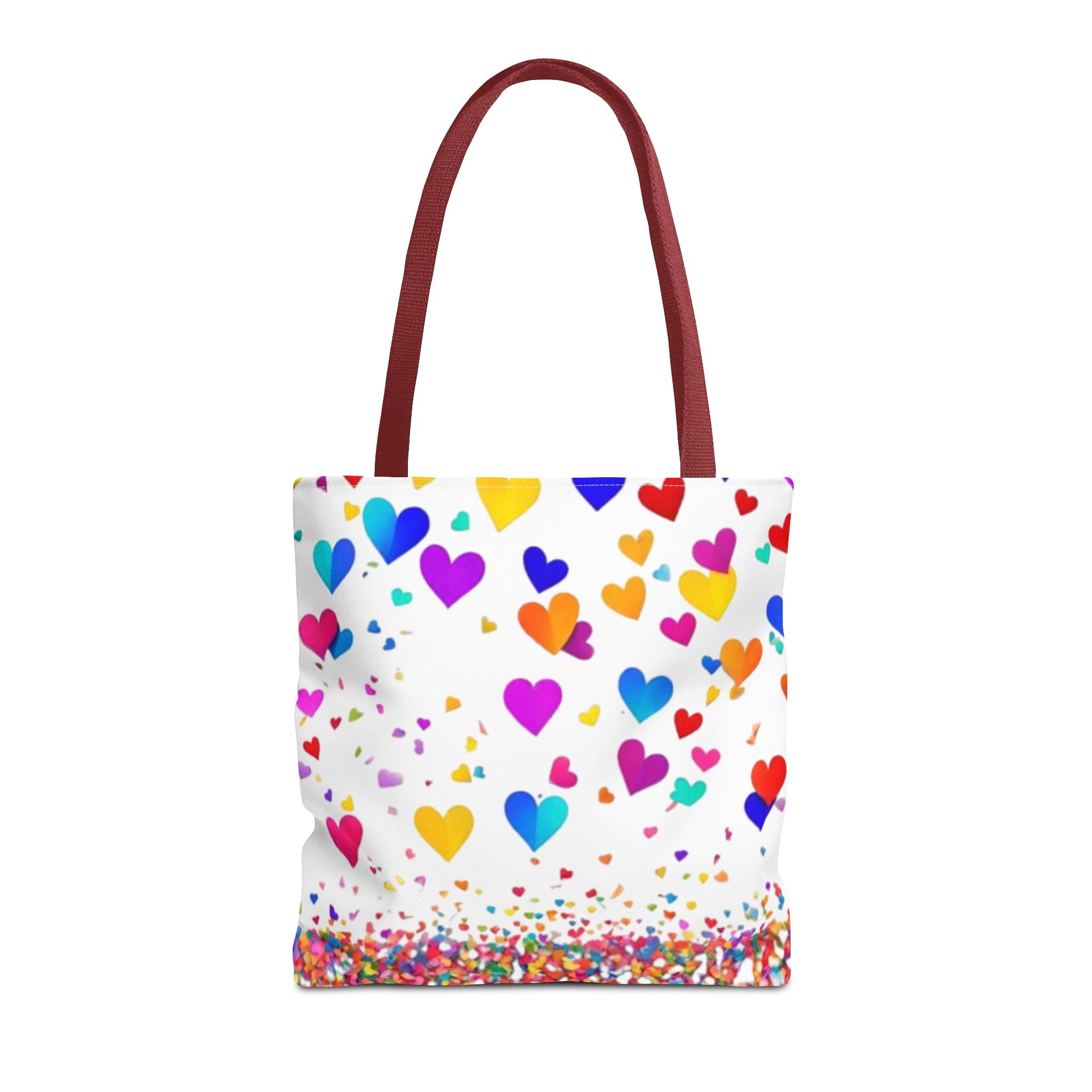 Falling Hearts Tote Bag