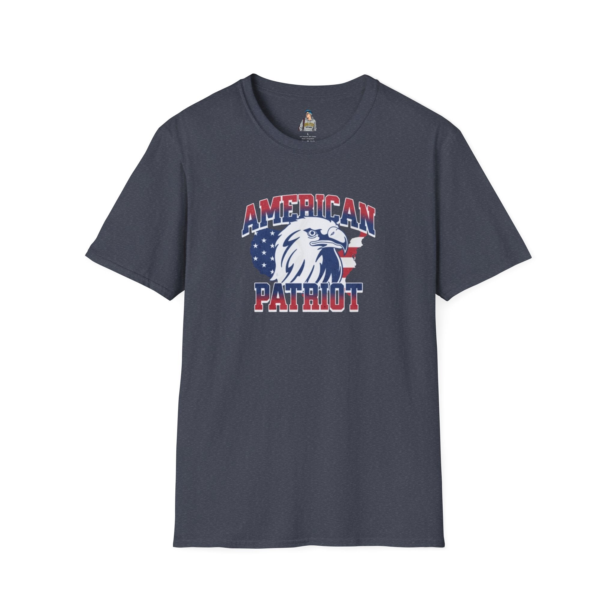 American Patriot - Keep Immigrants Deport Fascists Unisex T-Shirt - Celebrate Freedom & Diversity