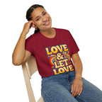 Love & Let Love Retro T-Shirt