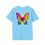 Rainbow Butterfly Cocoon Pride T-Shirt