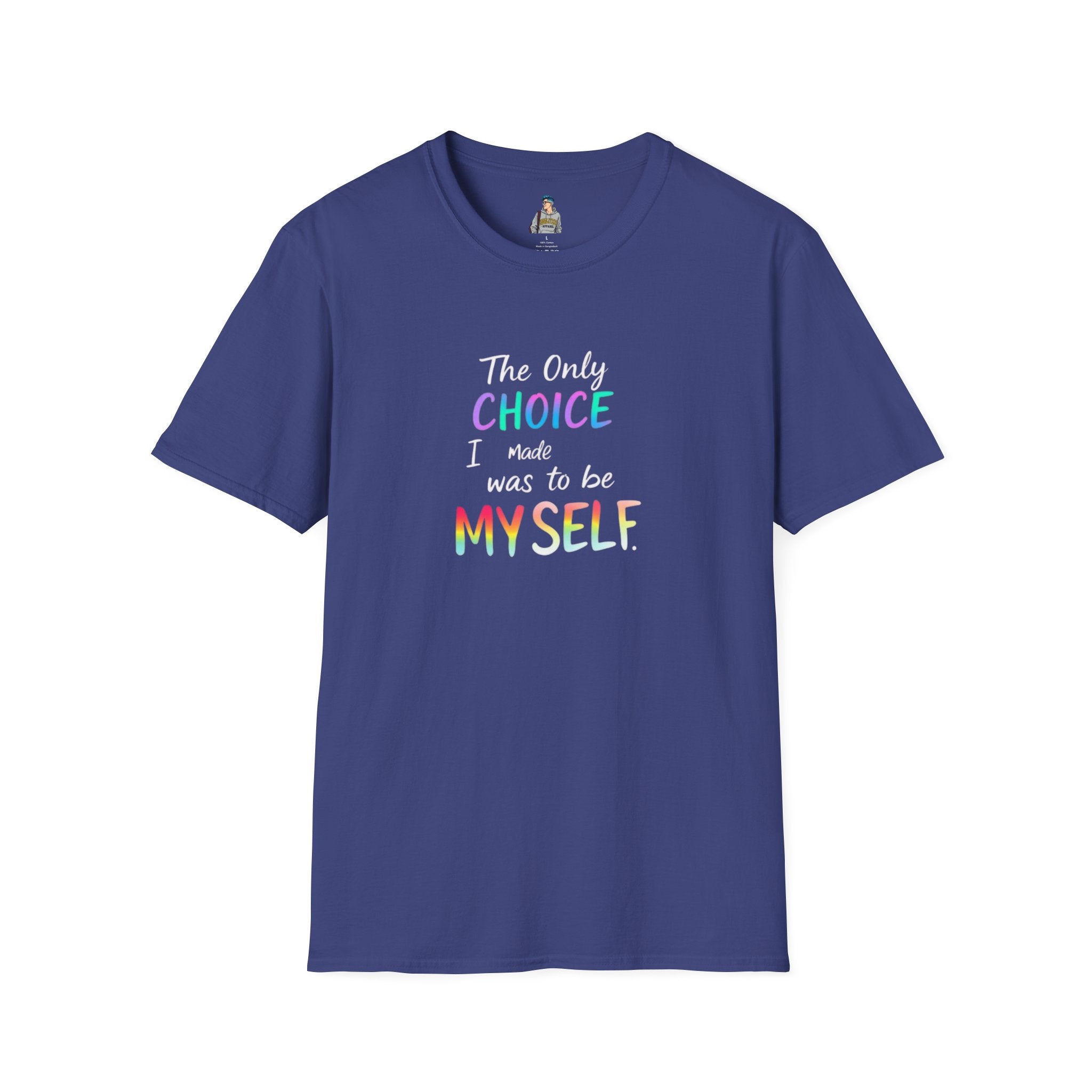Unisex Softstyle T-Shirt - When Did You CHOOSE to Be Straight? Empowering LGBTQ+ Graphic Tee