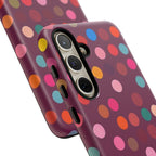 Polka-Dot Colorful Tough Case for Android