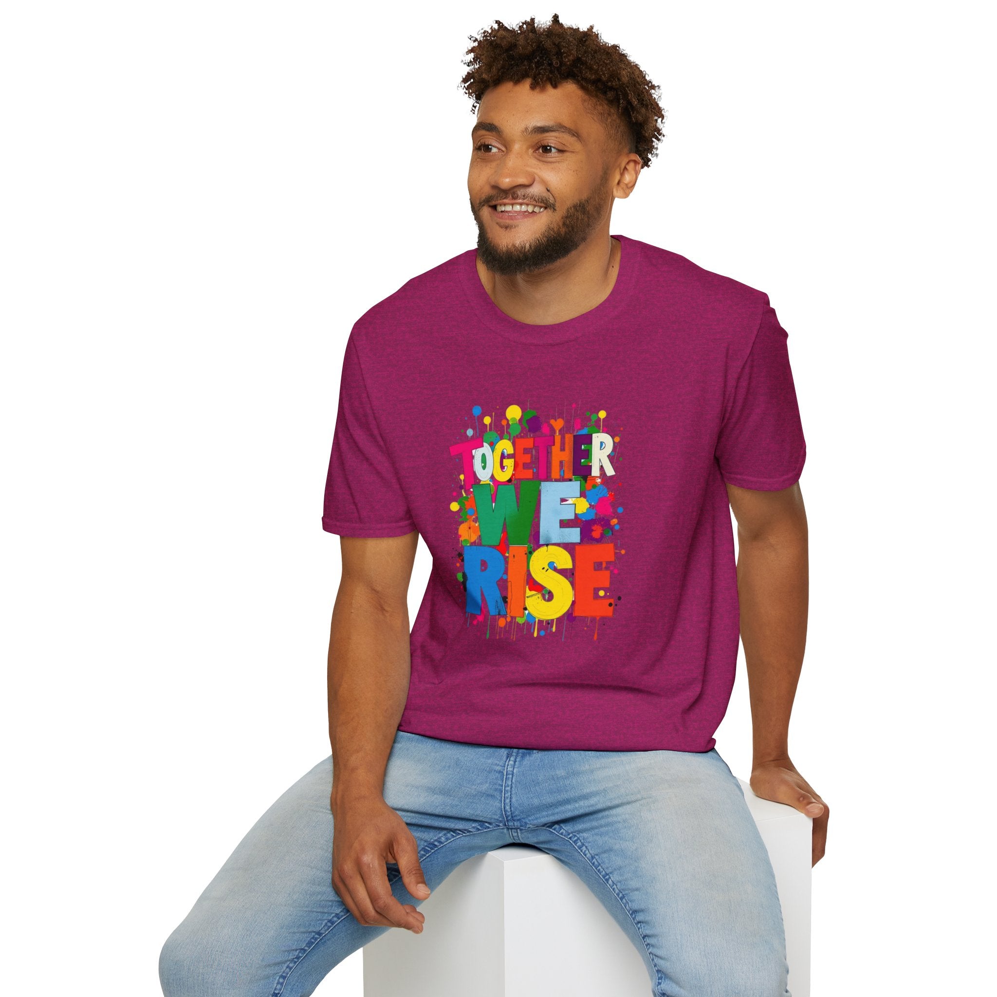 Together We Rise Unisex Softstyle T-Shirt