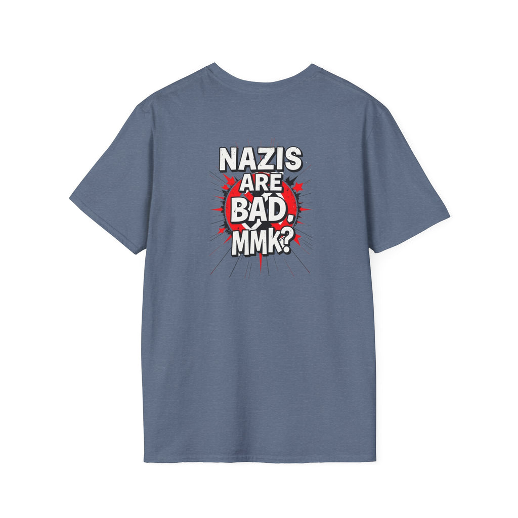 Unisex Softstyle T-Shirt: 'Our Grandparents Fought Fascists' Patriotic Tee