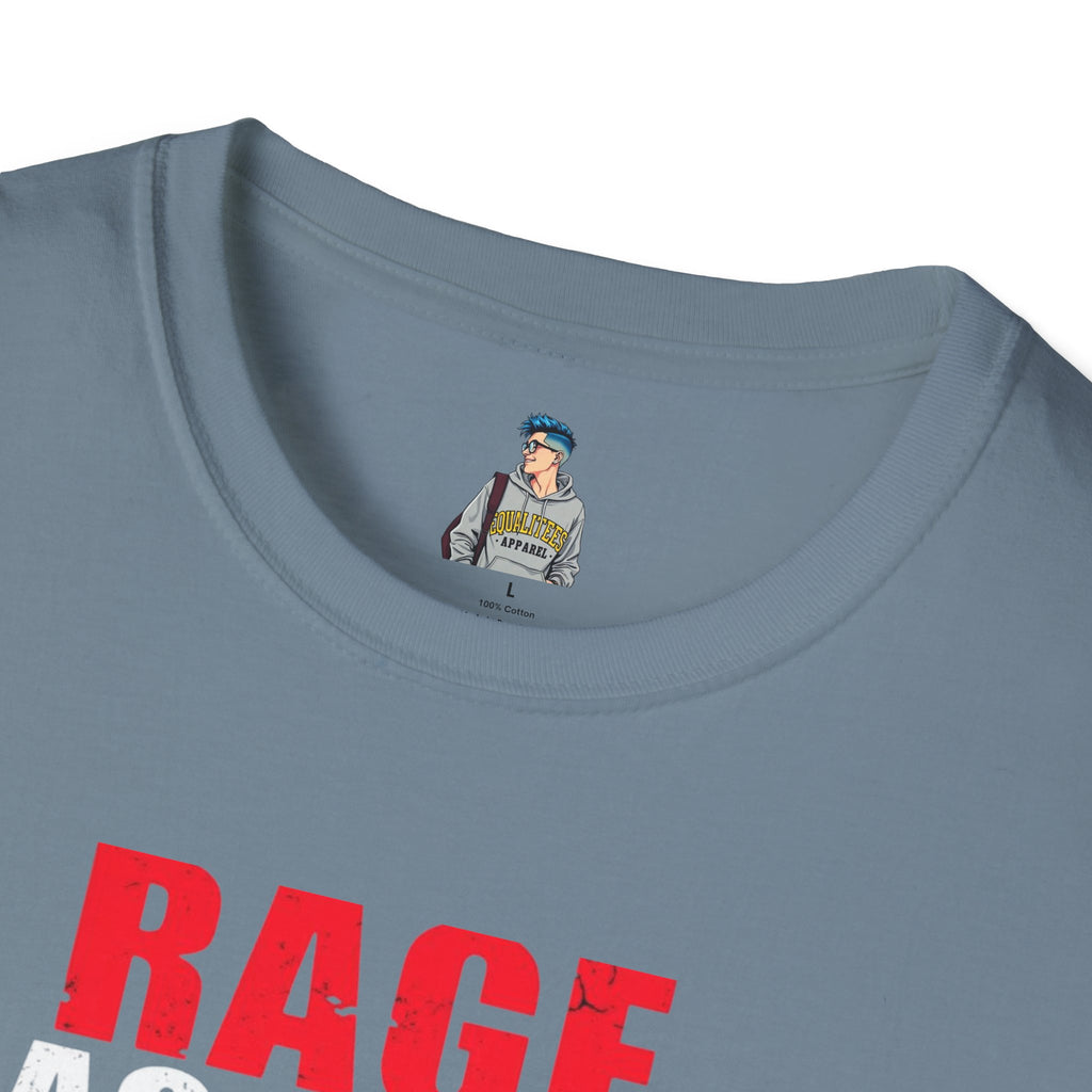 Unisex Softstyle T-Shirt - "Rage Against the BS" Graphic Tee