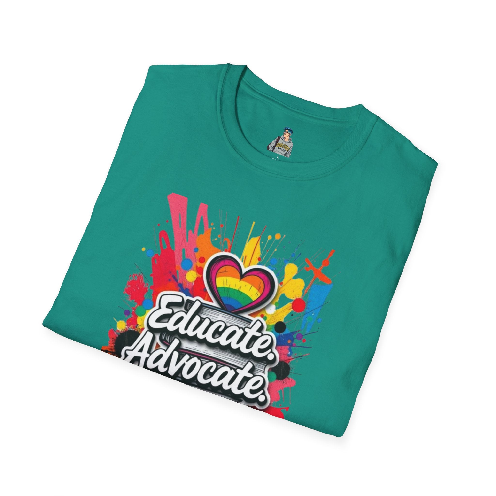Educate Advocate Celebrate Unisex T-Shirt