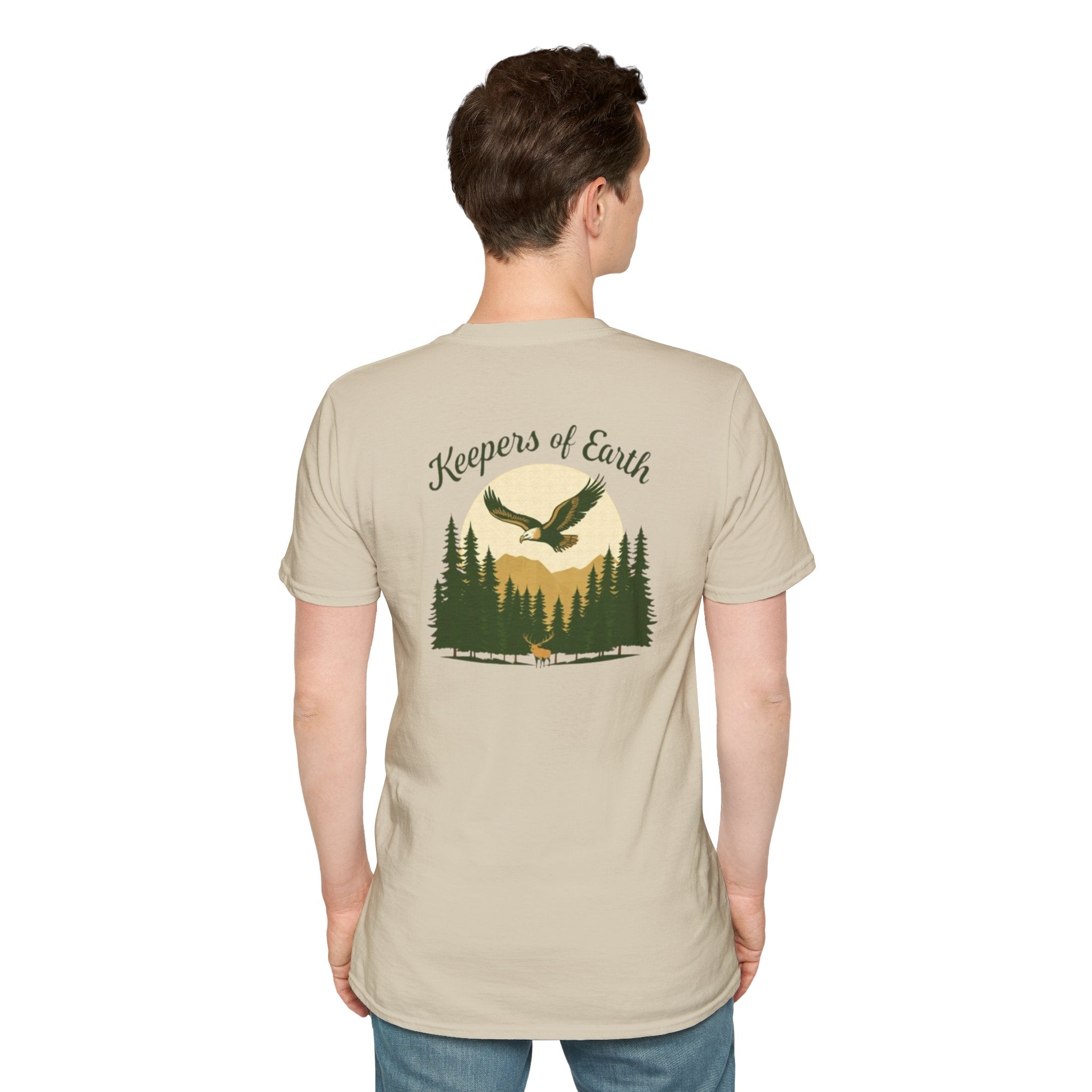 Keepers of the Earth Eagle and Elk T-shirt