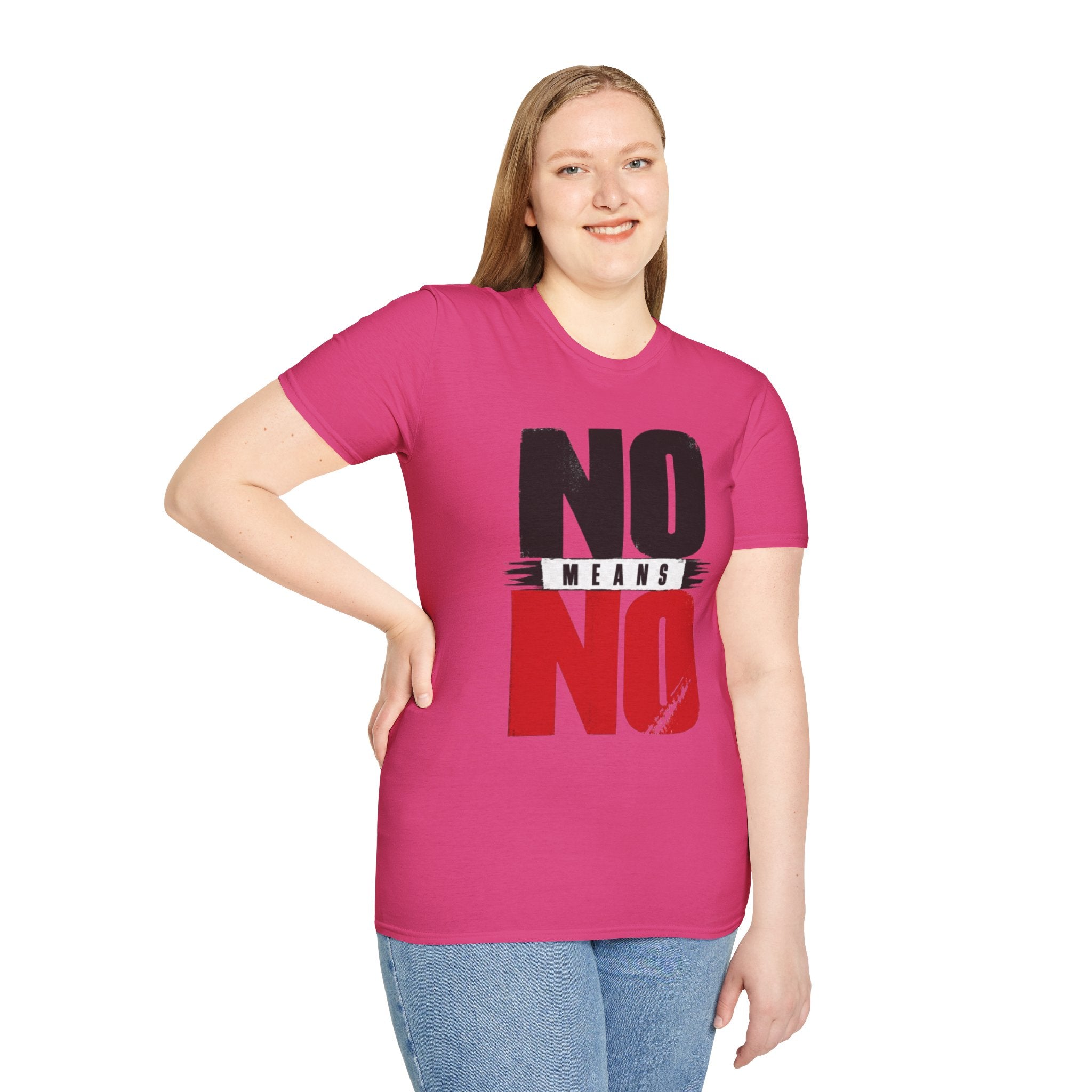 NO Means NO T-Shirt — Consent Awareness Graphic Tee