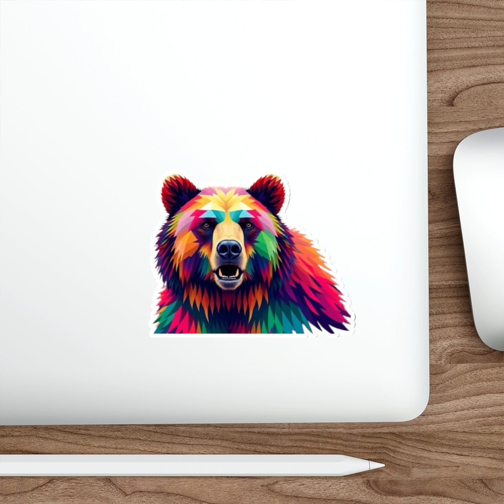 Die-Cut Stickers - Pride Bear