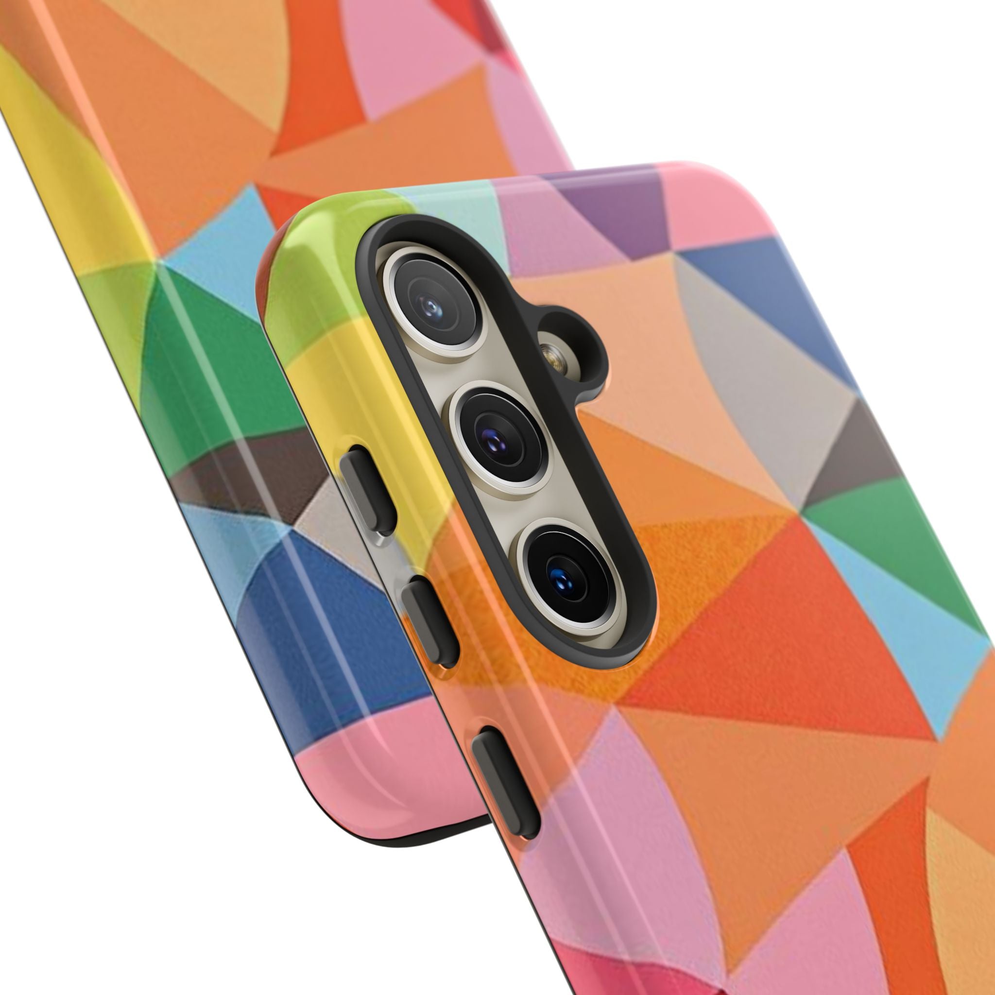 Colorful Geometric Tough Case for Android