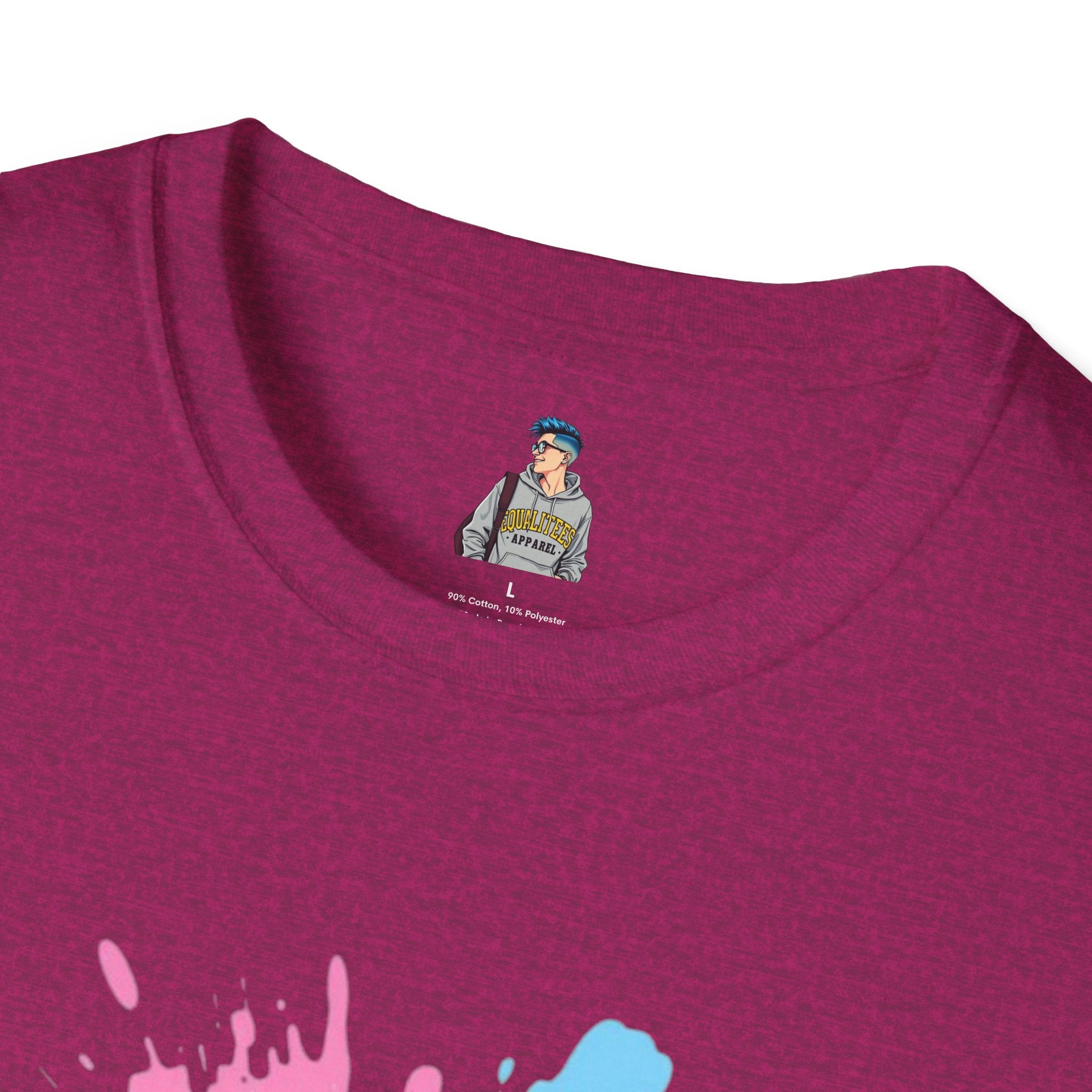 Protect Trans Kids Unisex Softstyle T-Shirt - Supportive LGBTQ+ Apparel