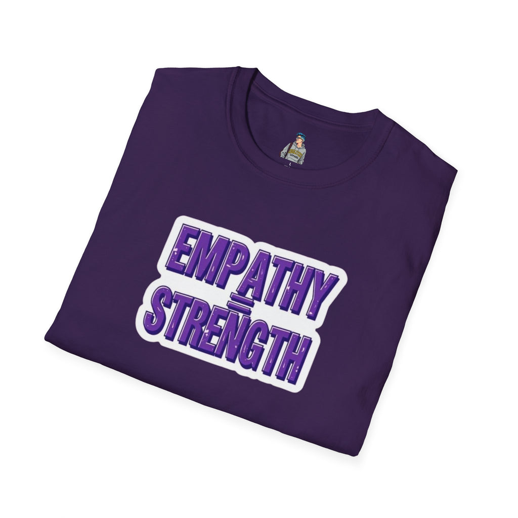 Empathy Equals Strength Unisex Softstyle T-Shirt - Inspirational Apparel for Everyday Comfort