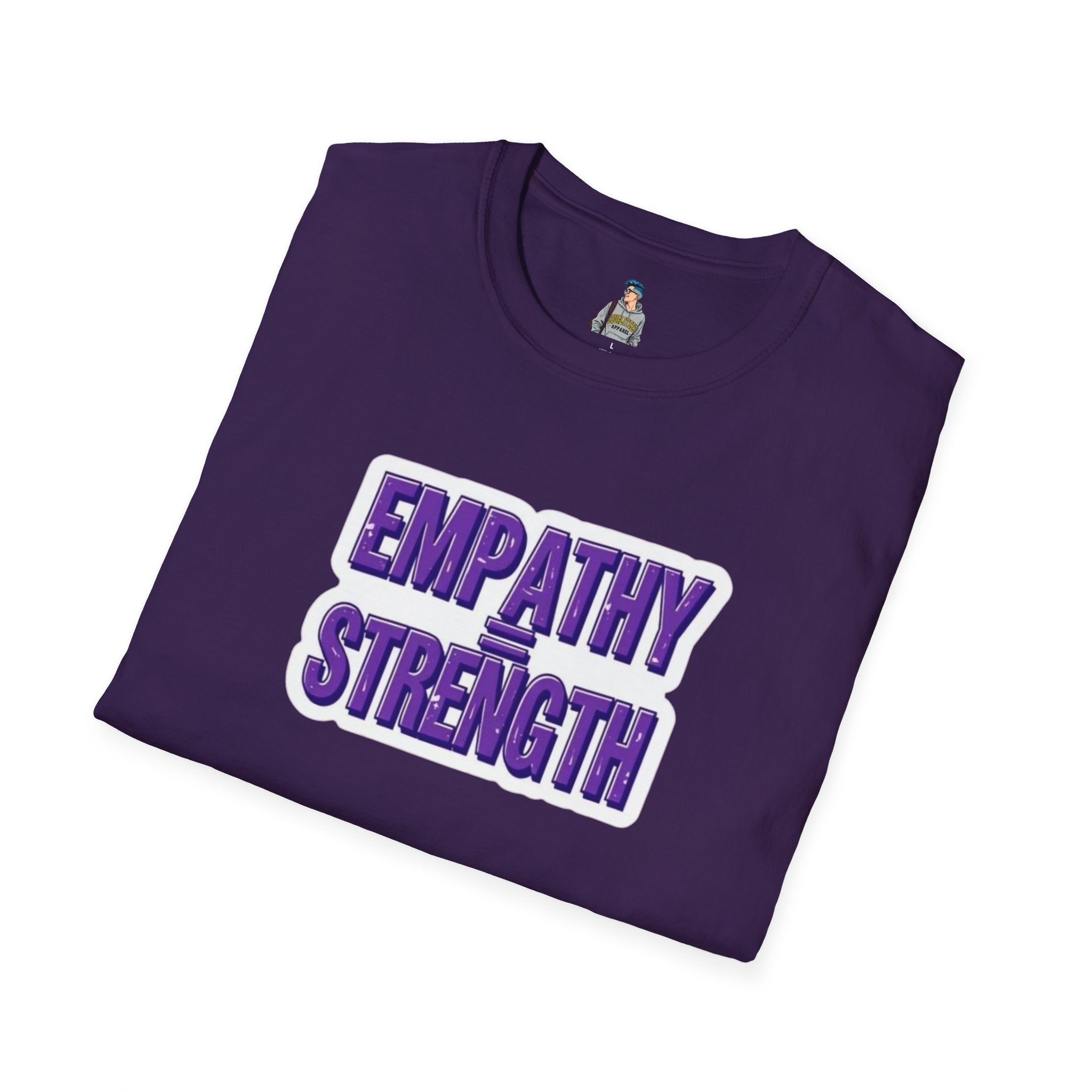 Empathy Equals Strength Unisex Softstyle T-Shirt - Inspirational Apparel for Everyday Comfort