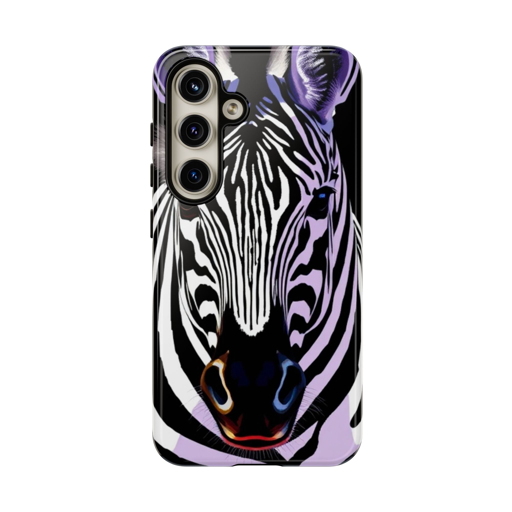 Android OR iPhone Compatible Cases - Zebra Design - Unique Tough Cases