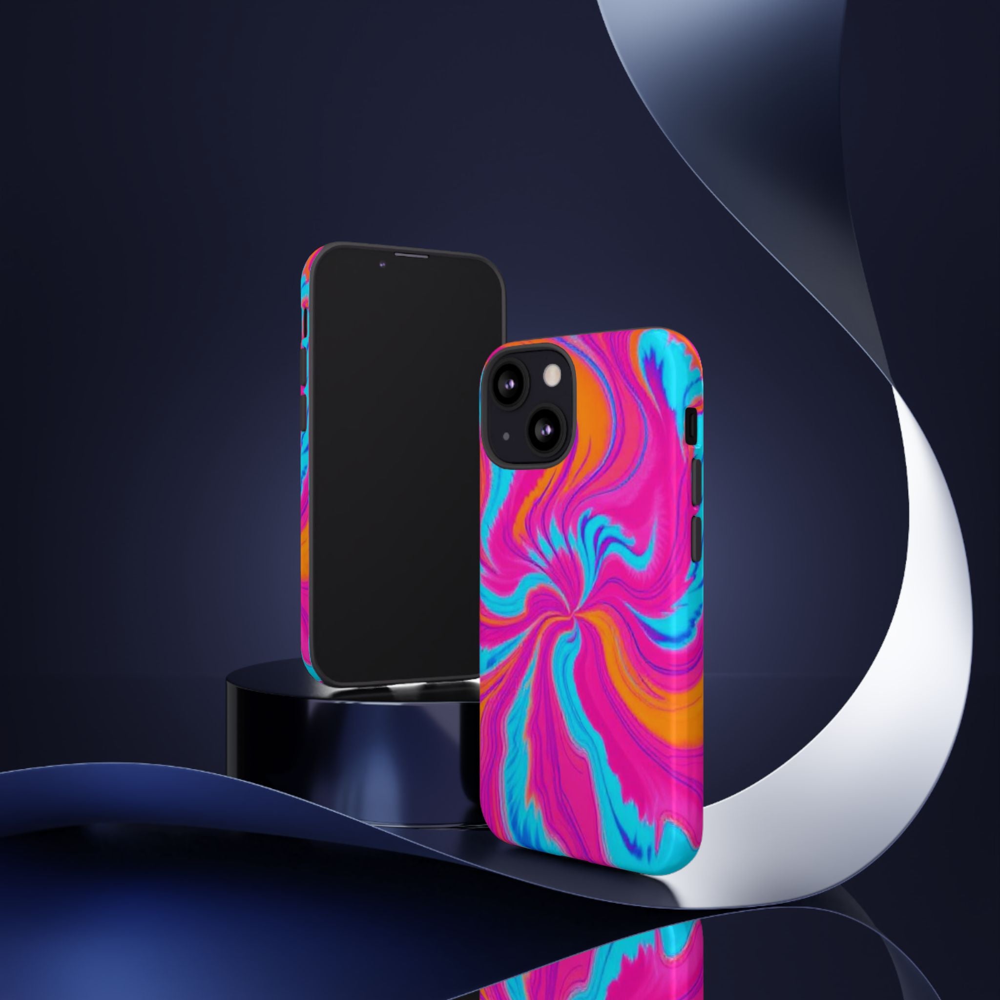 Psychedelic Swirl Tough Phone Case for iPhone