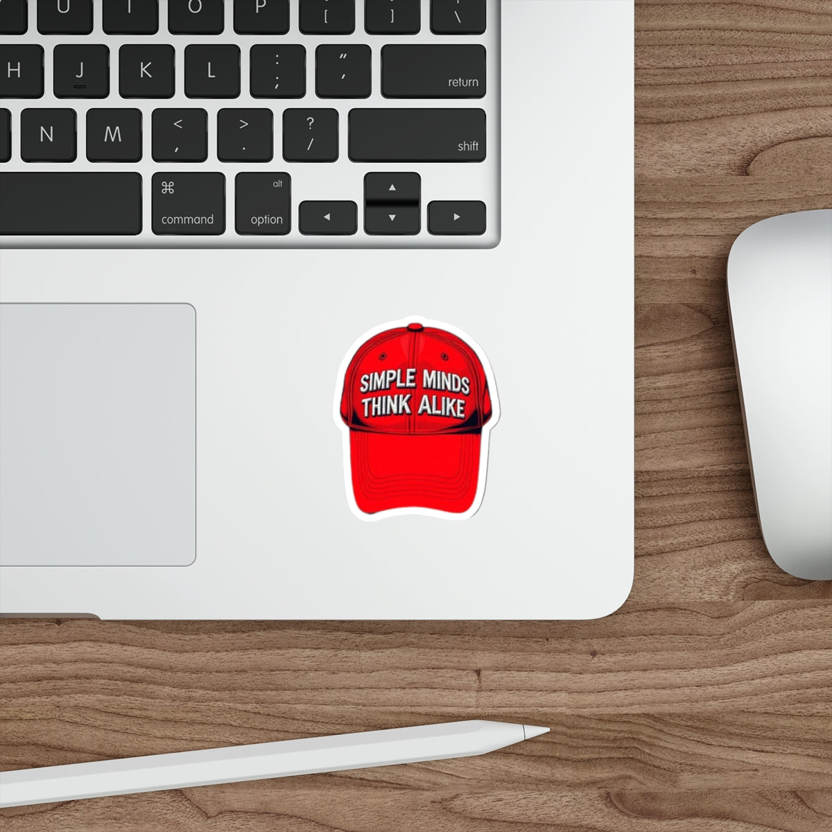 Die-Cut Stickers - Red Cap - Simple Minds Think Alike