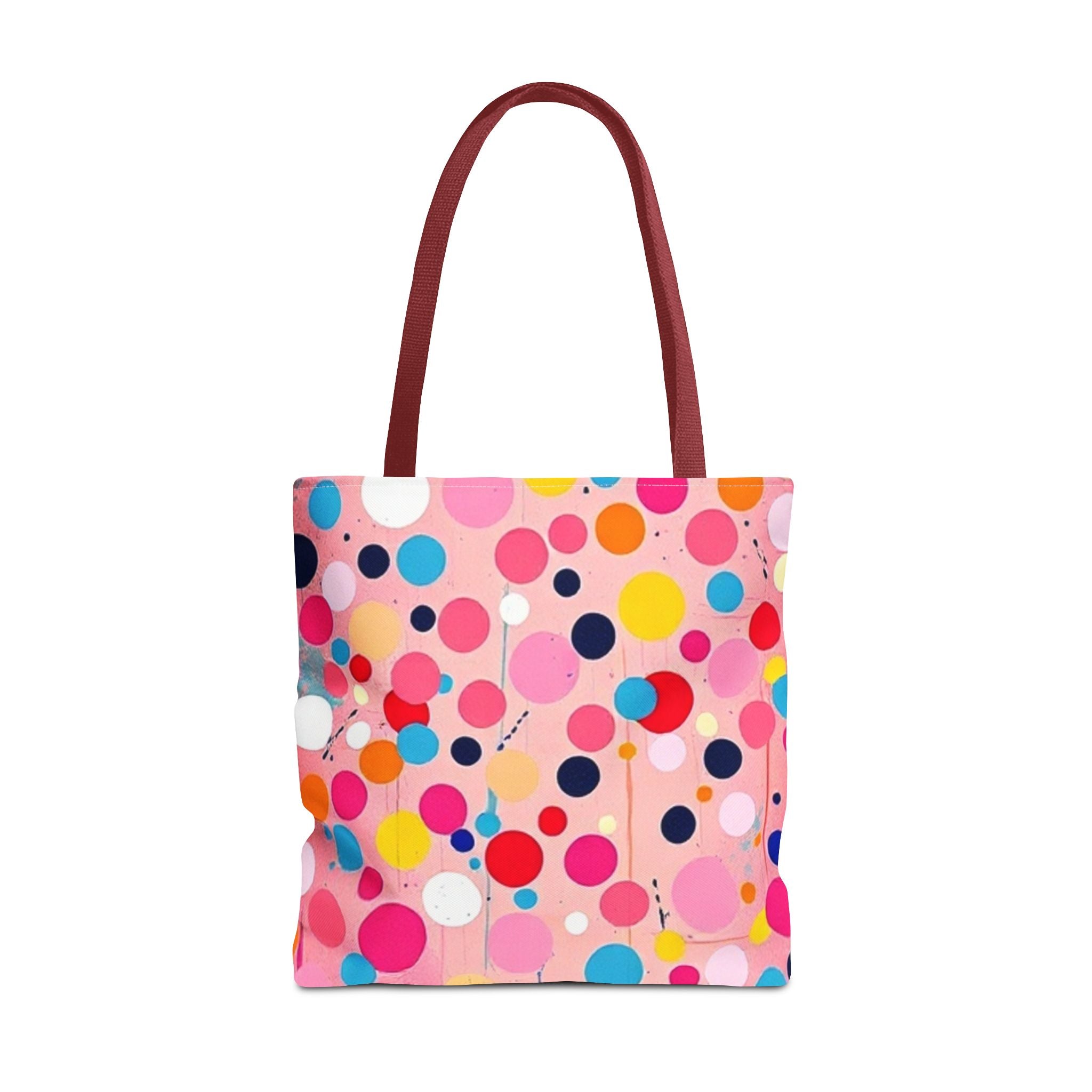 Dots and Drips over Pink Design - Tote Bag