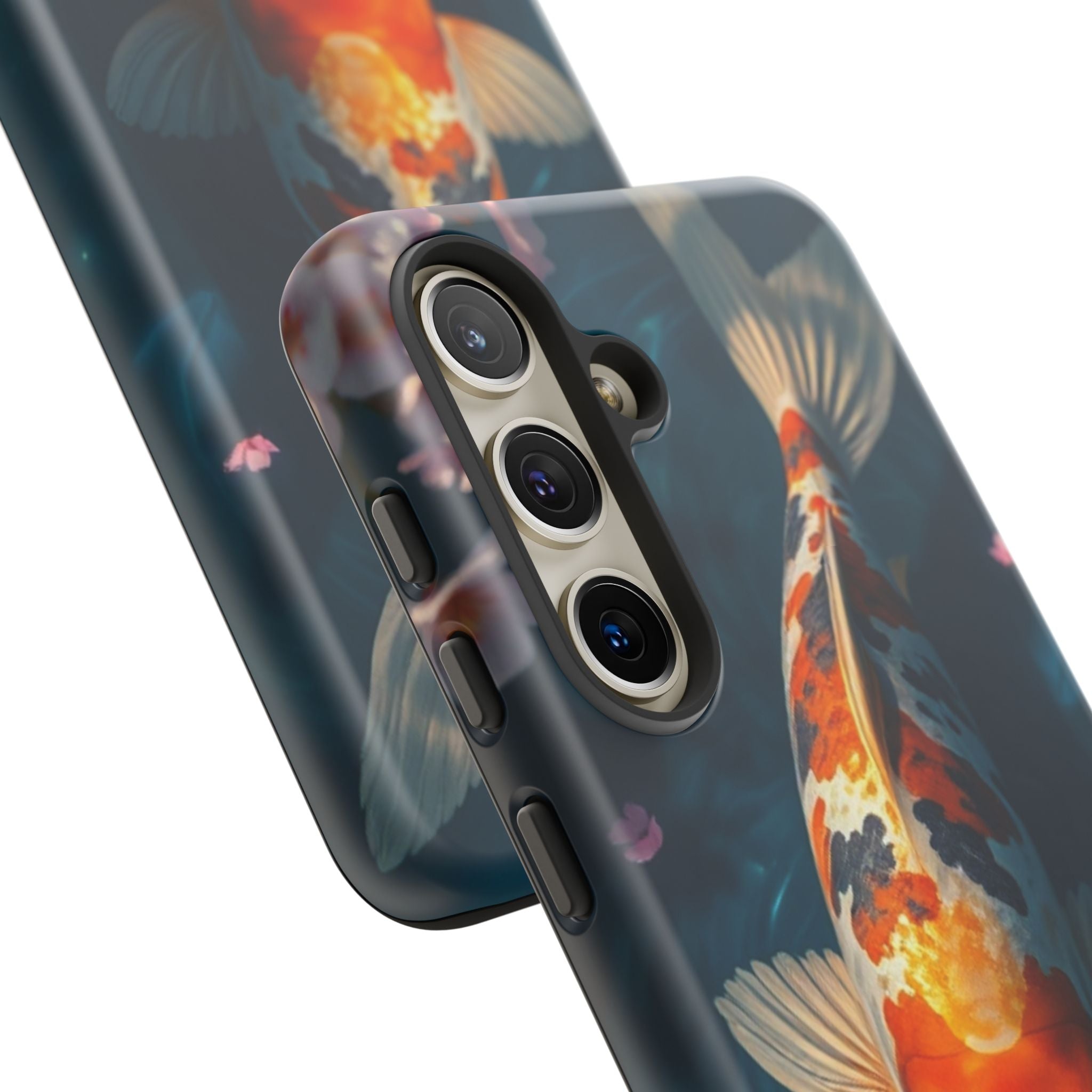 Peaceful Koi Cherry Blossom Tough Cases For Android & iPhone