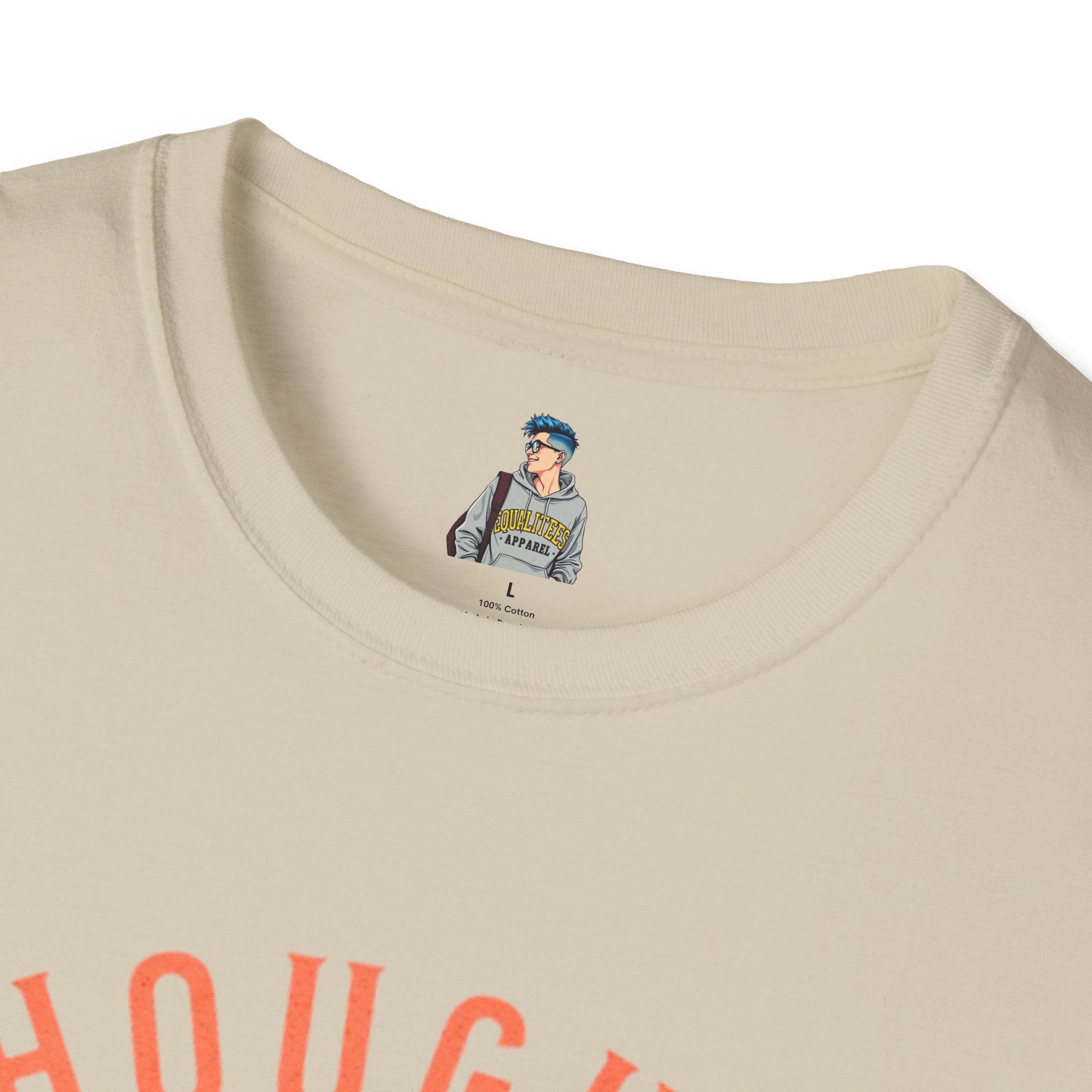 Funny Political Unisex SoftstyleThoughts and Tariffs Tee