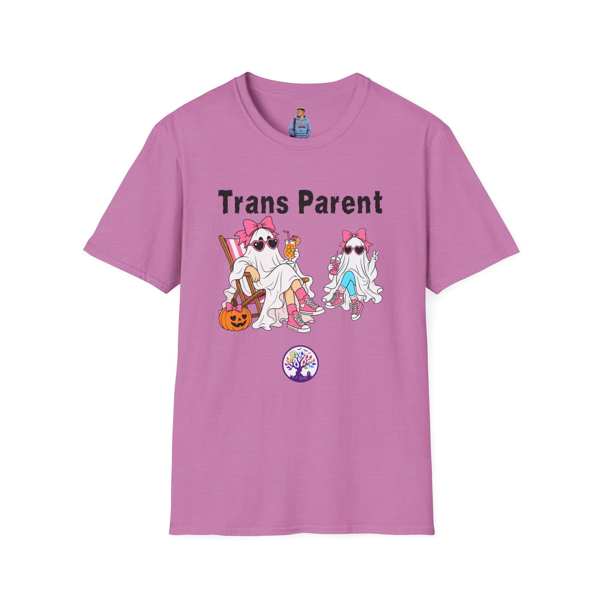 Trans Parent 1 Halloween Pride Tree Las Vegas T-Shirt