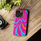 Psychedelic Swirl Tough Phone Case for iPhone