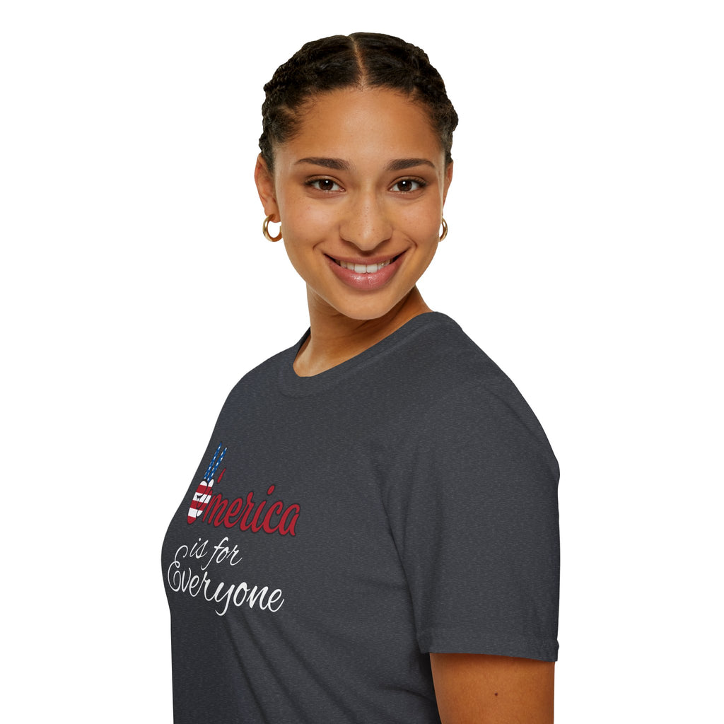 'Merica is for Everyone - Softstyle Unisex T-Shirt