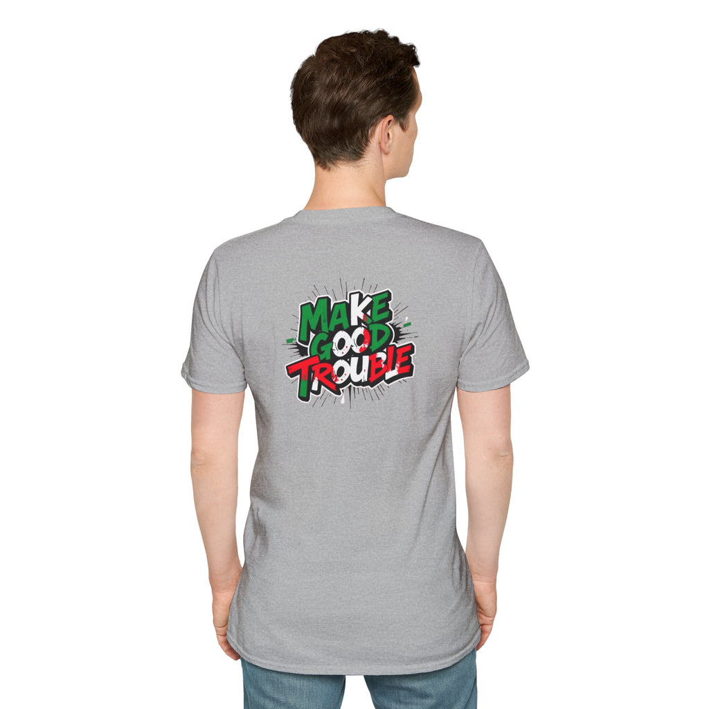 Make Good Trouble T-shirt  Fun Graphic Tee for Activists & Trendsetters