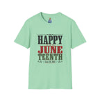 Juneteenth T-Shirt — "Happy Juneteenth" Celebration Tee