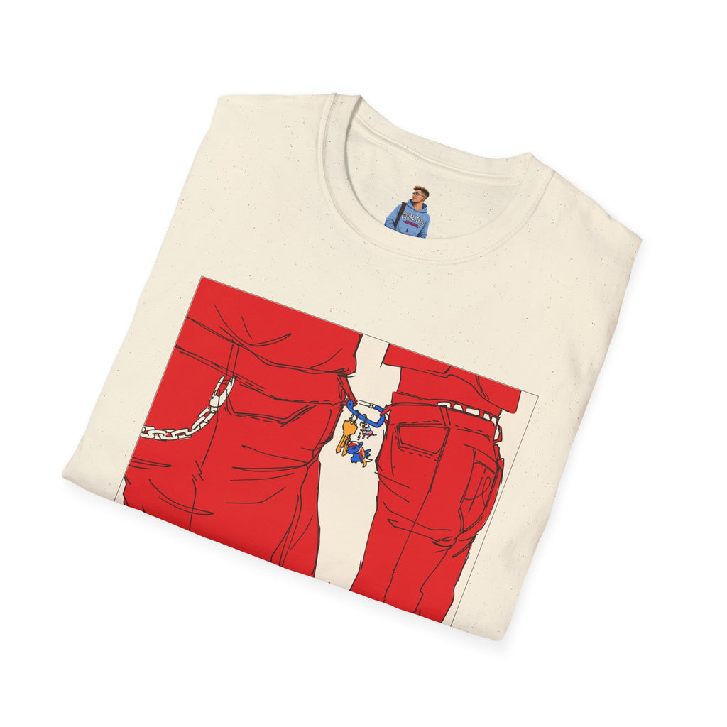 Red Jeans by Audrey Pride Tree Las Vegas T-Shirt