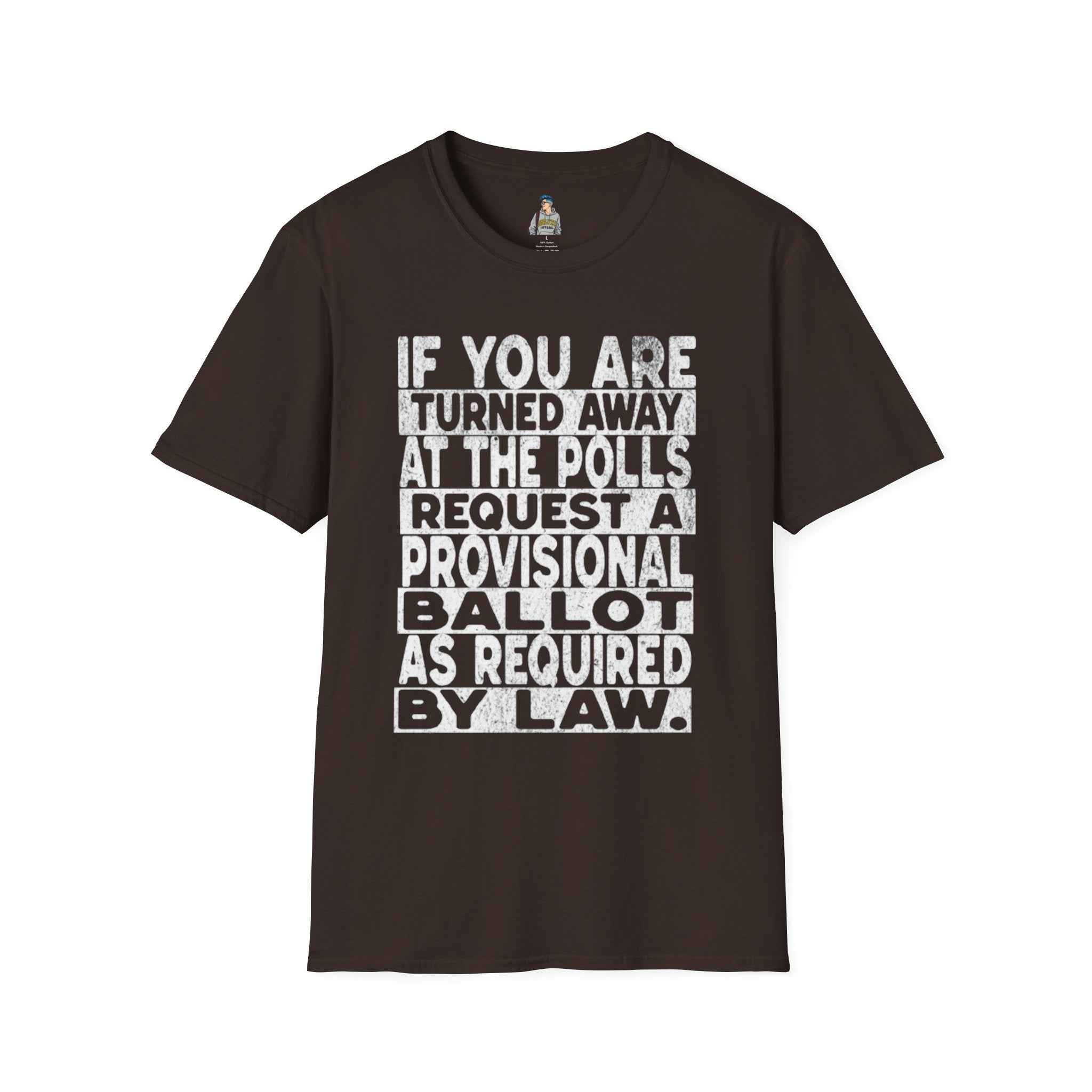Do Not Be Intimidated Know Your Rights Voting Tee-English