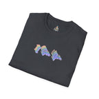 I See You Unisex Softstyle T-Shirt - Colorful Wave Design for LGBTQ+ Visibility