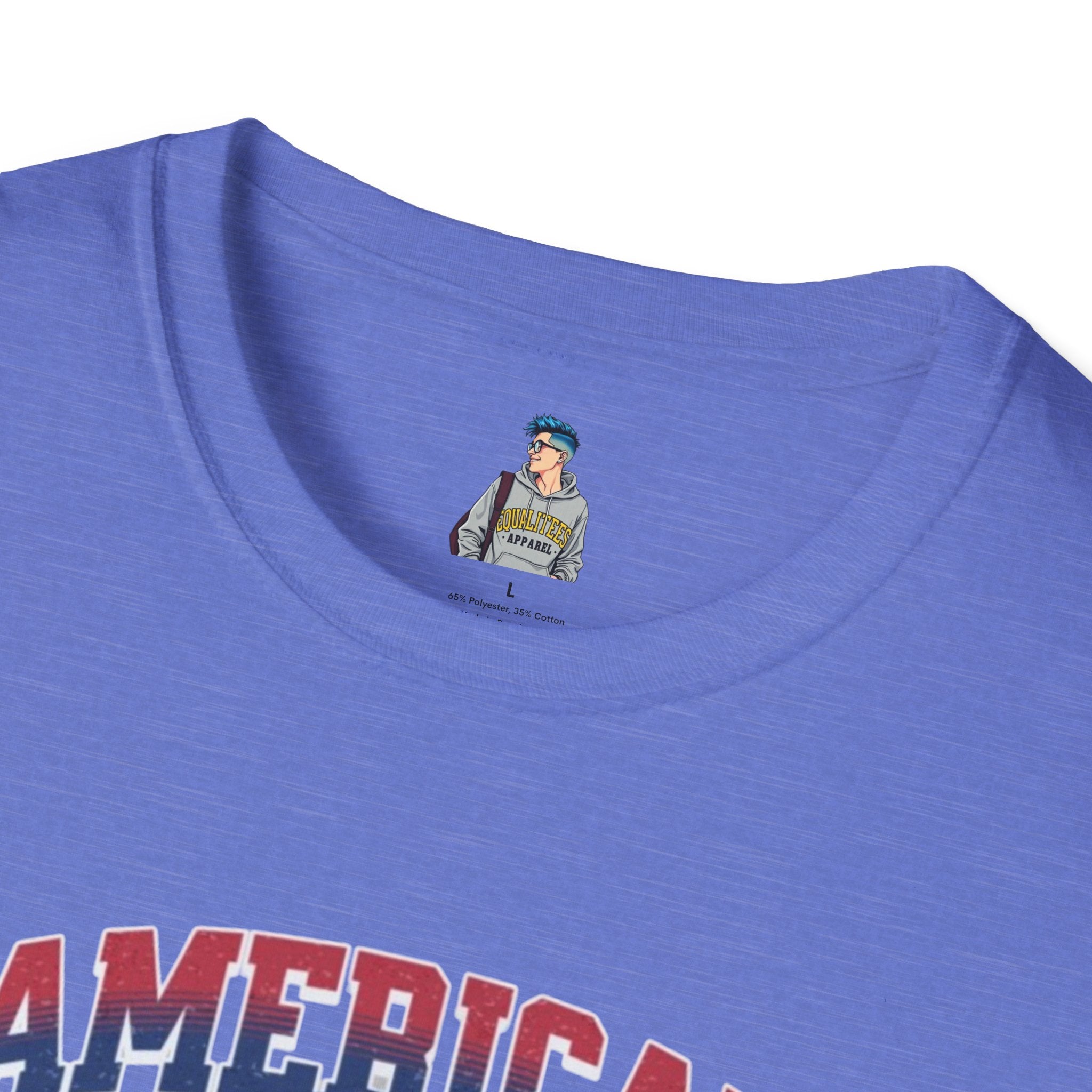American Patriot - Keep Immigrants Deport Fascists Unisex T-Shirt - Celebrate Freedom & Diversity