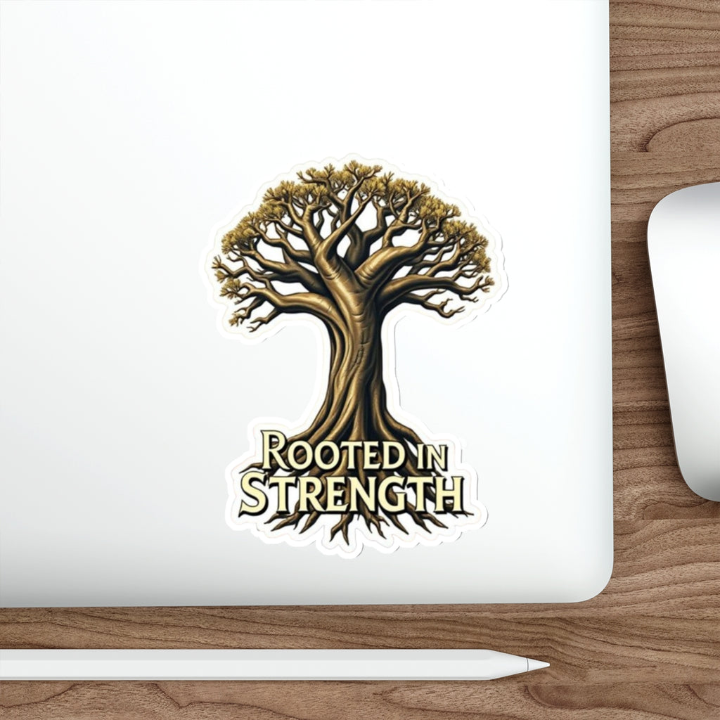 Die-Cut Stickers -  Rooted in Strength Baobab Tree
