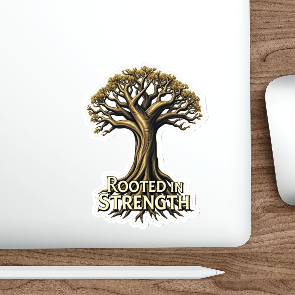 Die-Cut Stickers -  Rooted in Strength Baobab Tree