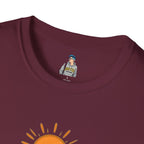 Mountain Scene Unisex Softstyle T-shirt
